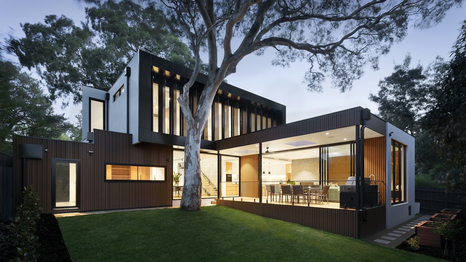 Clean Fairfield County home exterior